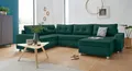 COLLECTION AB Wohnlandschaft Paris U-Form, B: 310 cm, 1 Zierkissen & Federkern, optional Bettfunktion & Bettkasten