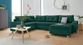Wohnlandschaft COLLECTION AB "Paris U-Form, B: 310 cm", grün, B:310cm T:212cm