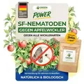 SF Nematoden gegen Apfelwickler-2 Mio.: Für 4 m2-Chemiefrei & Effektiv Apfelwickler bekämpfen für Garten & Baumstamm, Spritzmittel gegen Apfelw...