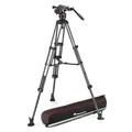 Manfrotto Nitrotech 608 & Carbon Doppelrohr-Stativ mit Mittelspinne MVK608TWINMC
