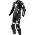 Dainese Laguna Seca 6 S25, Lederkombi 1tlg. perforiert - Schwarz/Weiß/Grau - 52