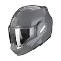 SCORPION Klapphelm EXO-TECH EVO SOLID Zement Grau Gr: 2XL ECE 22.06