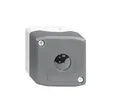 Schneider Electric Harmony XALD Leergehäuse, Kunststoff, 1 Bohrung, 22mm, dunkelgrau, Artikelnummer XALD01