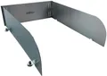 Grillfürst magnetischer Windschutz - Spritzschutz aus Edelstahl für Seitenbrenner, Infrarotbrenner oder Seitenkocher