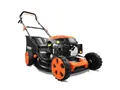 FUXTEC Benzinrasenmäher FX-RM4646ECO, 45,7 cm Schnittbreite, 46 cm Schnittbreite, 25-75mm Schnitthöhe, aerodynamischer Frontbumper