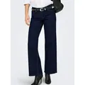 ONLY Low-rise-Jeans ONLJUDY-O LW WIDE DNM RINSE TAI966 Baumwollmischung, low waist, wide fit blau XL (42)