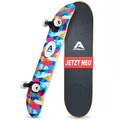 Apollo Skateboard | Cooles Kinder Skateboard und Profi Skateboard Erwachsene in Einem | 7-lagiges Skateboard Deck, trendig, Medium Concave, ABEC-7 Kugellager | Top Fahreigenschaften bei jedem Style