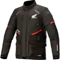 Alpinestars Andes V3 Honda, Textiljacke Drystar - Schwarz/Rot - M