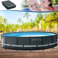 Intex Ersatzfolie für Frame Pool 488x122 cm XTR dunkelgrau 112434A nur Poolfolie
