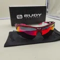 Fahrradbrille Rudy Project Keyblade - matte merlot/multilaser red (1)