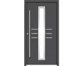 Splendoor Haustür HESTIA Aluminium 1100x2100 mm Anthrazitgrau DIN Links (nach in