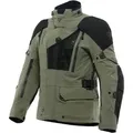 Dainese Hekla Absoluteshell Pro 20K D-Dry Motorrad Textiljacke, schwarz-grün, Größe 46 für Männer