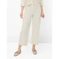 Raphaela by Brax Damen Culotte Style PEGGY CULOTTE LINEN, hellbeige, Gr. 36