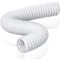 Abluftschlauch Lüftungsschlauch PVC Flexibel Alurohr 5m