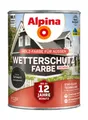 Alpina Holzschutzlasur Alpina Wetterschutz-Farbe deckend seidenmatt
