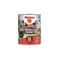 Wetterschutzfarbe schwarz 2,5l deckend Farbe Wetterschutzfarbe