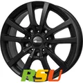 RC-Design RC25T schwarz-matt lackiert 6.5x16" ET51 LK5 120 ML 65.1 Alufelgen ...