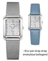 CITIZEN Eco Drive  EW5590-62A  Elegante Damen Edelstahl Solar Uhr neu