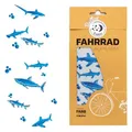 Farbviereck Reflektierende Hai Motive Sticker (25 Sticker) (24212972)