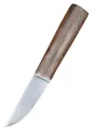 Wikinger Messer mit Walnussgriff und Lederscheide handgeschmiedetes Messer