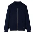 vidaXL Sweatshirt Kinder-Sweatshirt mit Reißverschluss Marineblau 92