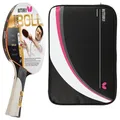 Butterfly Tischtennisschläger 1x Timo Boll Gold 85020 + Drive Case 2, Tischtennis Schläger Set Tischtennisset Table Tennis Bat Racket