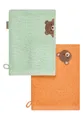 Sterntaler® Waschhandschuh Waschhandschuhe 2er-Pack BÄR Bo, Frottee (1-St), Waschlappen 2er-Pack, aus Frottee, schöne Webkanten, süße Stickerei