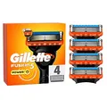 Gillette Fusion 5 Power Rasierklingen für Rasierer, 4 Ersatzklingen für Nassrasierer Herren mit 5-fach Klinge, Made in Germany