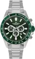 JACQUES LEMANS Analoge Herrenuhr Quarz mit Edelstahlarmband Mid-39576, Silber