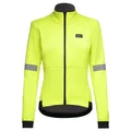 GOREWEAR Tempest WINDSTOPPER Jacke Damen, Winddichte Winter-Fahrradjacke mit Fleece-Futter, Schmale Passform