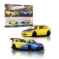 Hot Wheels Premium Car Culture 2er-Pack im Maßstab 1:64, Einzigartige Zusammenstellungen, Real Riders Reifen, Metall/Metall Karosserie, Spielzeug für Sammler, JBL00