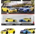 Hot Wheels Premium Car Culture Honda Civic 2er Pack 1:64 Neu/OVP