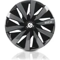 Sparco Radkappen 15 Zoll Lazio Schwarz Grau 4tlg - Schwarz/Grau