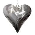 Gasper Herz Hänger aus Edelstahl hergestellt, Farbe: Silber, Höhe: 14 cm, 560002-00