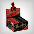Smoking de Luxe King Size Slim Longpapers 50er Box - Slow Burn, Gummi Arabicum