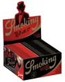 Box Smoking King Size de Luxe schwarz Papier (50x 33 Blatt -Packung)