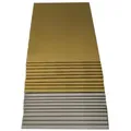 KITCHENDREAM Tortenplatte CakeBoard Set Kuchenplatte eckig gold UND silber in 3 mm starker Pappe, (10-tlg) 35 cm x 25 cm