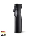 Sprayflasche 160ml Ultrafein Nebel 0,3mm Düse Schwarz