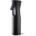 Sprühflasche Wasser Schwarz 160ml Kontinuierlicher Nebel Friseur Haar