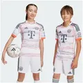 adidas Performance Fußballtrikot FC BAYERN MÜNCHEN 25/26 KIDS AUSWÄRTSTRIKOT (1-tlg) weiß 140 EU
