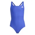 adidas Girl's V-Back Swimsuit Kids, Semi Lucid Blue, 5-6 Years