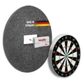 Karella Schallschutz Ultimo Ø69 cm für Steeldartboards, 2-tlg mit integriertem Surround, Schalldämpfung/Silencer für Dartscheibe, nachweisbare ...