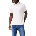 Tommy Hilfiger Herren Poloshirt Kurzarm 1985 Regular Fit, Rosa (Light Pink), XXL