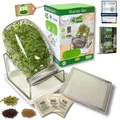 ® Das Original Sprossenglas Starter-Set + KRESSESIEB | 1000ml mit hochwertige...
