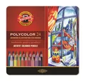 KOH-I-NOOR Buntstift KOH Künstlerfarbstifte Polycolor 24er Metalletui