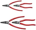 Wiha Seegeringzangen-Set Passend für Außen- und Innenringe 12-25 mm, 19-60 mm 10-25 mm, 19-60 mm Spitzenform gerade 3470 (34708)