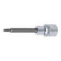 BGS Bit-Einsatz 9628, Länge 100 mm, Antrieb Innenvierkant 12,5 mm (1/2"), T-Profil (für TX) T35