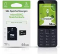 microSD Speicherkarte S&L für Nokia 225 4G (2024) - Speicherkapazität: 64 GB