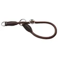 Hunter - T-Collar Freestyle - Hundehalsband Gr Halsumfang max. 55 cm - Ø 10 mm braun