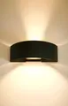 Trango 3075A IP44 Up & Down Wandstrahler in Anthrazit matt inkl. 1x 3,5 Watt warmweiß LED Leuchtmittel *OTTO* für innen & außen, Außenwandleuchte, Außenstrahler, Wandstrahler, Wandleuchte